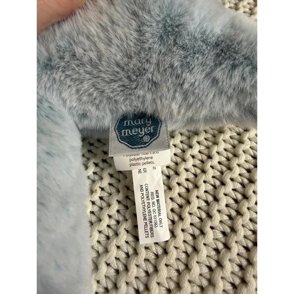 Mary Meyer Putty Dino Triceratops Blue Soft Stuffed Animal Plush Toy